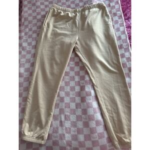 Allfenix Sweatpants Yoga Pilates XL Cream Beige